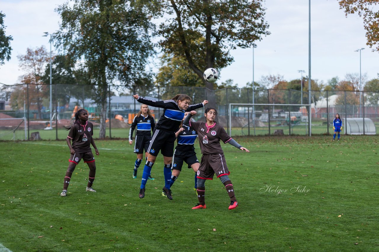 Bild 210 - B-Juniorinnen Hamburger SV - FC St.Pauli : Ergebnis: 1:2